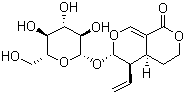 獐牙菜苷分子结构 (CAS 14215-86-2)