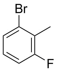 2-Bromo-6-fluorotoluene molecular structure (CAS 1422-54-4)
