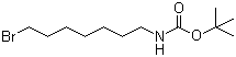 tert-Butyl (7-bromoheptyl)carbamate molecular structure (CAS 142356-34-1)