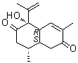 3,8-二氧代-7alpha-羟基-4,11(12)-四去氢杜松烷分子结构 (CAS 1423809-64-6)