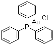 三苯基膦氯金分子结构 (CAS 14243-64-2)