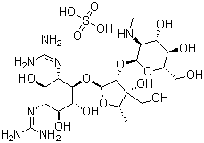 硫酸二氢链霉素分子结构 (CAS 1425-61-2)