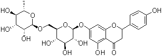柚皮芸香苷分子结构 (CAS 14259-46-2)