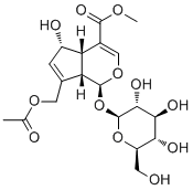 交让木苷分子结构 (CAS 14260-99-2)