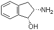 (1R,2S)-2-Amino-2,3-dihydro-1H-inden-1-ol molecular structure (CAS 142678-92-0)