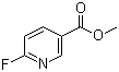 6-氟烟酸甲酯分子结构 (CAS 1427-06-1)