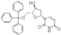 2'-Deoxy-5'-O-(triphenylmethyl)uridine molecular structure (CAS 14270-73-6)