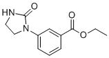 乙基3-(2-氧代咪唑烷-1-基)苯甲酸酯分子结构 (CAS 1427460-49-8)