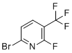 6-溴-2-氟-3-(三氟甲基)吡啶分子结构 (CAS 1427701-11-8)