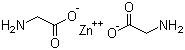 Zinc glycinate molecular structure (CAS 14281-83-5)