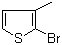 2-溴-3-甲基噻吩分子结构 (CAS 14282-76-9)