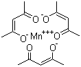 乙酰丙酮锰分子结构 (CAS 14284-89-0)