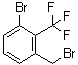 1-Bromo-3-(bromomethyl)-2-(trifluoromethyl)benzene molecular structure (CAS 1428940-11-7)