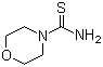 结构式 CAS# 14294-10-1, 4-吗啉硫代甲酰胺