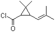 菊酰氯分子结构 (CAS 14297-81-5)