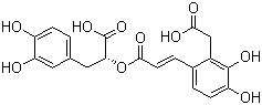 丹酚酸 D分子结构 (CAS 142998-47-8)
