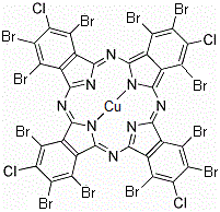 颜料绿 36分子结构 (CAS 14302-13-7)
