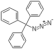 叠氮化三苯基甲烷分子结构 (CAS 14309-25-2)