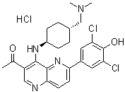 OTSSP 167 hydrochloride molecular structure (CAS 1431698-10-0)