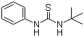 N-叔丁基-N'-苯基硫脲分子结构 (CAS 14327-04-9)