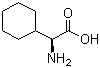 L-环己基甘氨酸分子结构 (CAS 14328-51-9)