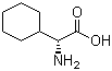D-环己基甘氨酸分子结构 (CAS 14328-52-0)