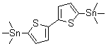 结构式 CAS# 143367-56-0, 5,5-双三甲基硅烷基-2,2'-联噻吩