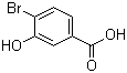 4-溴-3-羟基苯甲酸分子结构 (CAS 14348-38-0)