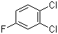 1,2-二氯-4-氟苯分子结构 (CAS 1435-49-0)