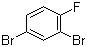 2,4-二溴-1-氟苯分子结构 (CAS 1435-53-6)