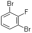 1,3-二溴-2-氟苯分子结构 (CAS 1435-54-7)