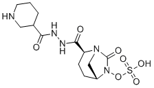 Zidebactam Race molecular structure (CAS 1436862-19-9)