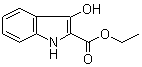 3-羟基吲哚-2-甲酸乙酯分子结构 (CAS 14370-74-2)