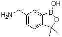 1,3-Dihydro-1-hydroxy-3,3-dimethyl-2,1-benzoxaborole-6-methanamine molecular structure (CAS 1437051-80-3)