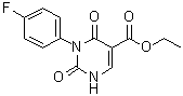 1-(4-Fluorophenyl)-1,2,3,6-tetrahydro-2,6-dioxo-5-pyrimidinecarboxylic acid ethyl ester molecular structure (CAS 1437323-25-5)