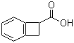 苯并环丁烯-1-羧酸分子结构 (CAS 14381-41-0)