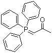 1-三苯基膦-2-丙酮分子结构 (CAS 1439-36-7)