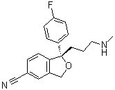 (S)-Desmethylcitalopram molecular structure (CAS 144025-14-9)