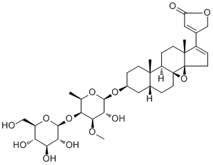 Dehydroadynerigenin glucosyldigitaloside molecular structure (CAS 144223-70-1)