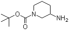 3-Amino-1-N-Boc-piperidine molecular structure (CAS 144243-24-3)