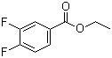 3,4-二氟苯甲酸乙酯分子结构 (CAS 144267-96-9)