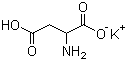 DL-天门冬氨酸钾分子结构 (CAS 14434-35-6)