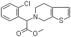 2-(2-氯苯基)-2-(4,5-二氢噻吩并[2,3-c]吡啶-6(7H)-基)乙酸甲酯分子结构 (CAS 144457-43-2)