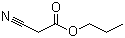 Propyl cyanoacetate molecular structure (CAS 14447-15-5)