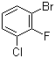 3-氯-2-氟溴苯分子结构 (CAS 144584-65-6)