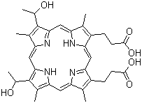 血卟啉分子结构 (CAS 14459-29-1)