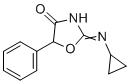 环唑酮分子结构 (CAS 14461-91-7)