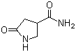 5-氧代吡咯烷-3-甲酰胺分子结构 (CAS 14466-21-8)