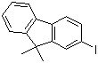 2-Iodo-9,9-dimethylfluorene molecular structure (CAS 144981-85-1)