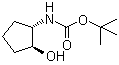 ((1S,2S)-2-羟基环戊基)氨基甲酸叔丁酯分子结构 (CAS 145106-43-0)